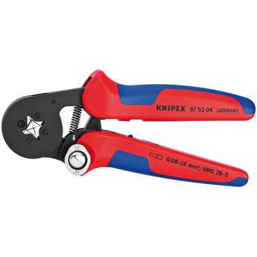 Crimping pliers for end sleeves with square compression type 97 53 04